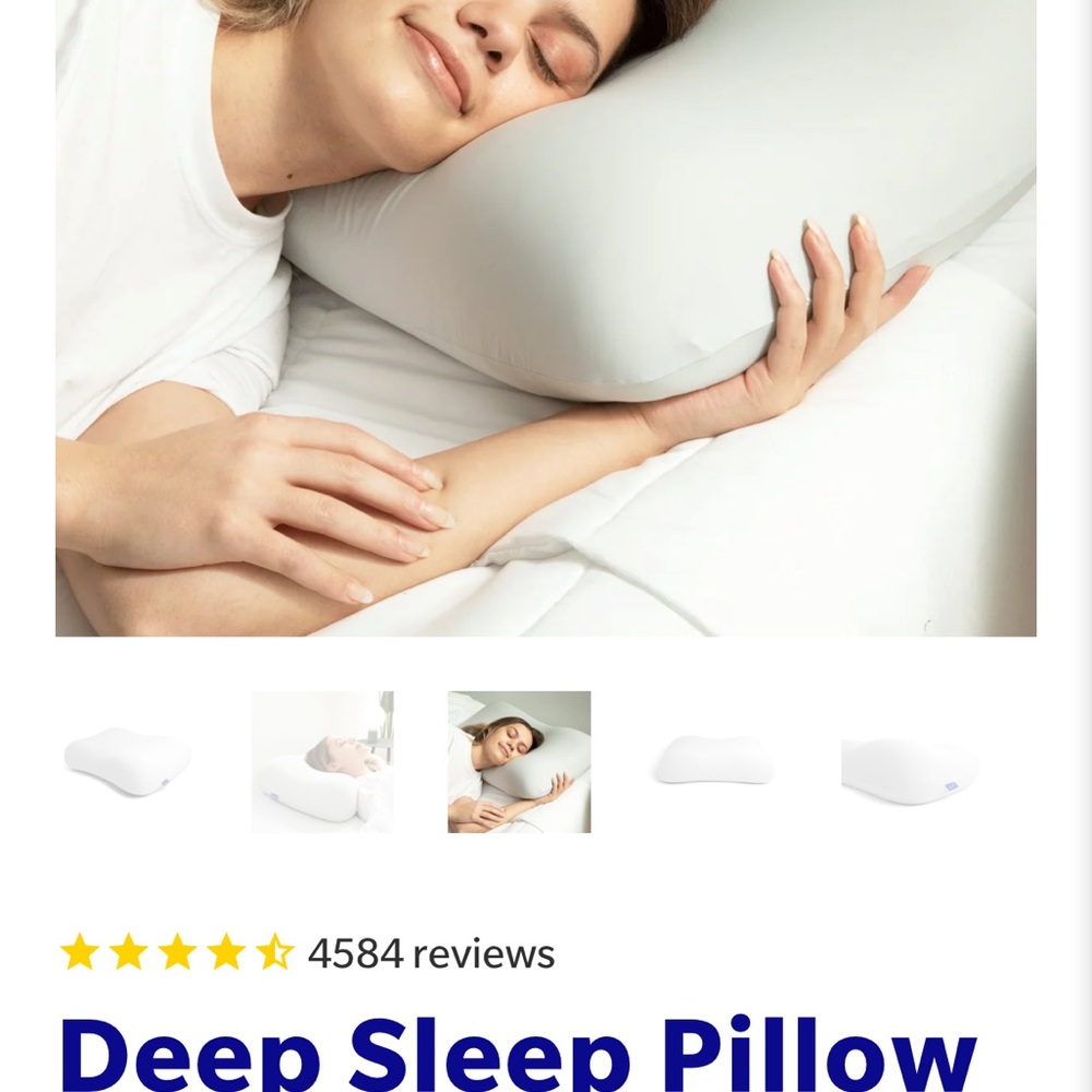 C Cushion Lab Deep Sleep Pillow like-new - Picture 6 of 14